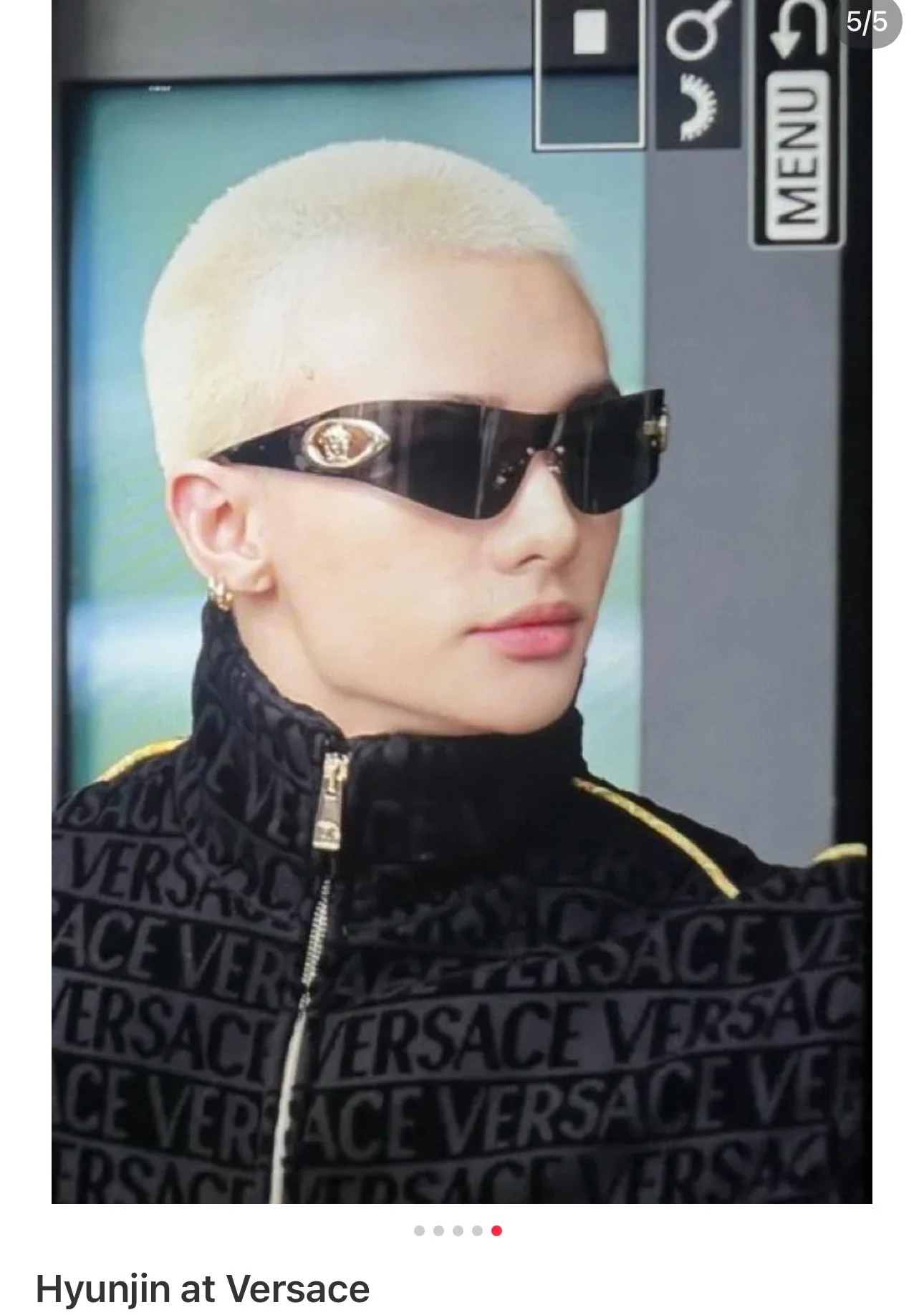 베르사체 선글라스 73393 Versace Sunglasses 상세 이미지 3