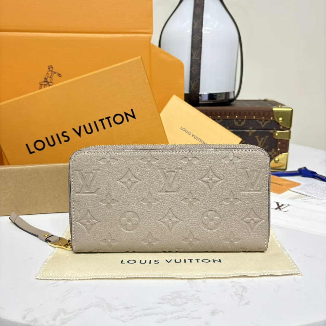 루이비통 지피 지퍼 지갑 모노그램 앙프랑트 상세 이미지 1