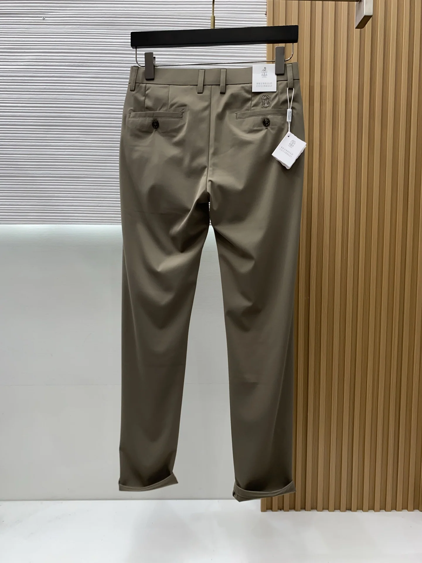 브루넬로쿠치넬리 워시 가공 남성 바지 2026SS 상세 이미지 7