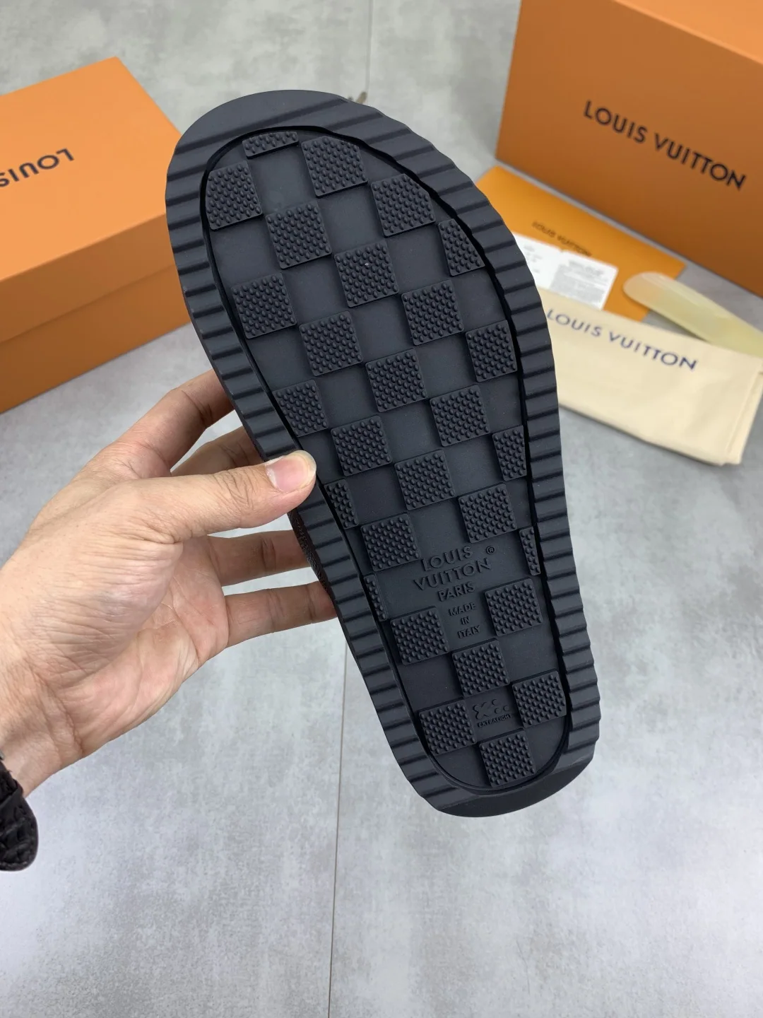 루이비통 데님 오리지널 슬리퍼 상세 이미지 9