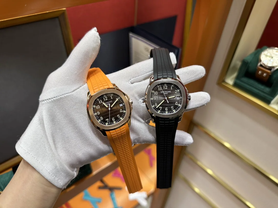 파텍필립 아쿠아넛 5168 G 자동 그레이 다이얼 PPF 공장 레플리카 44183 Patek Philippe 상세 이미지 3