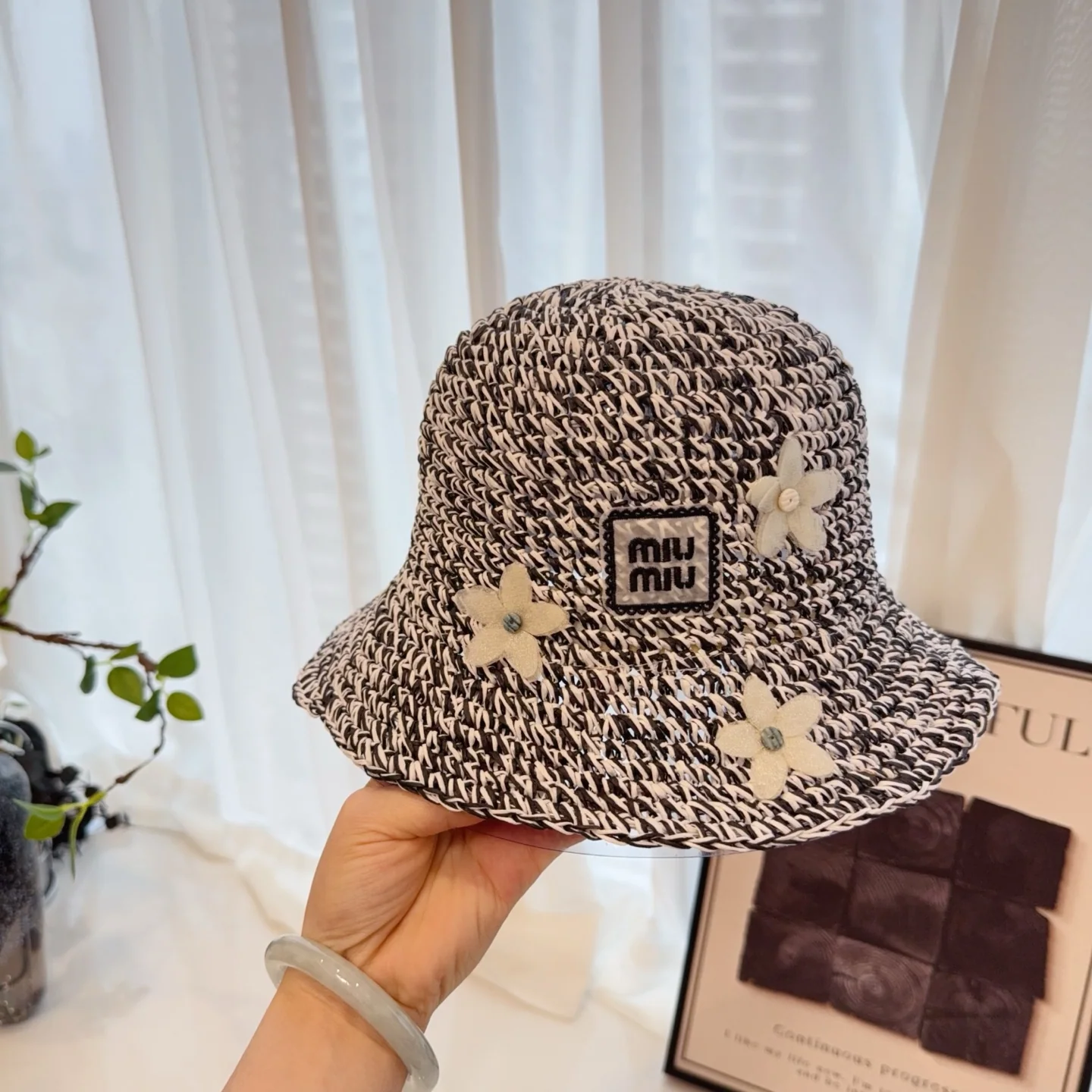 미우미우 모자 81275 Miu Miu Cap 상세 이미지 3