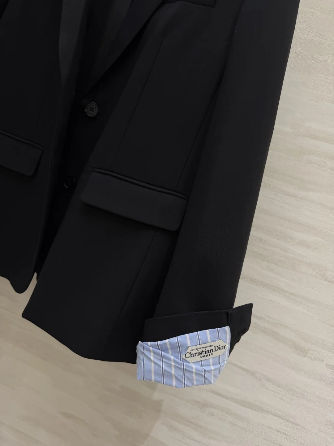 디올 클래식 블랙 여성 자켓 상세 이미지 7