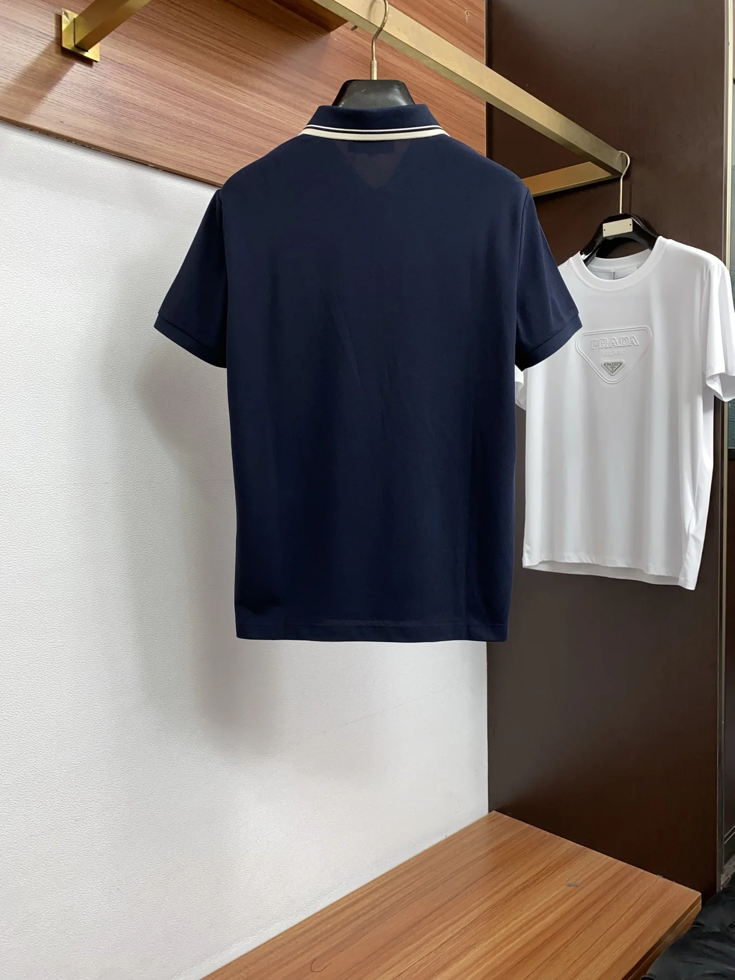 로로피아나 클래식 라펠 폴로 남성 반팔셔츠 상세 이미지 9