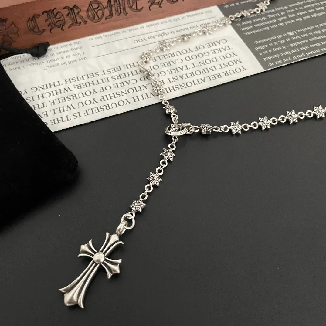 크롬하츠 클래식 레트로 헥사그램 조절형 목걸이 상세 이미지 3
