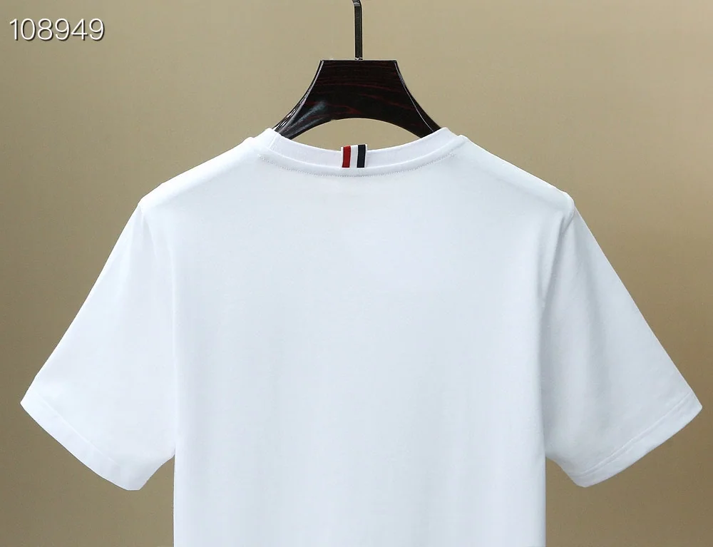 톰브라운 강아지 자수 남성 반팔 티셔츠 상세 이미지 5