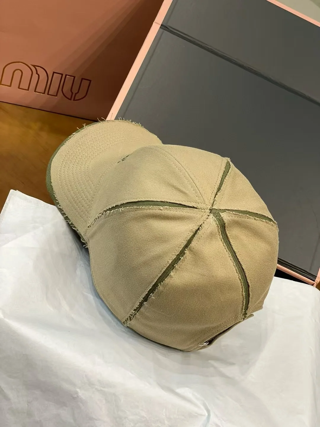 미우미우 모자 80906 Miu Miu Cap 상세 이미지 5