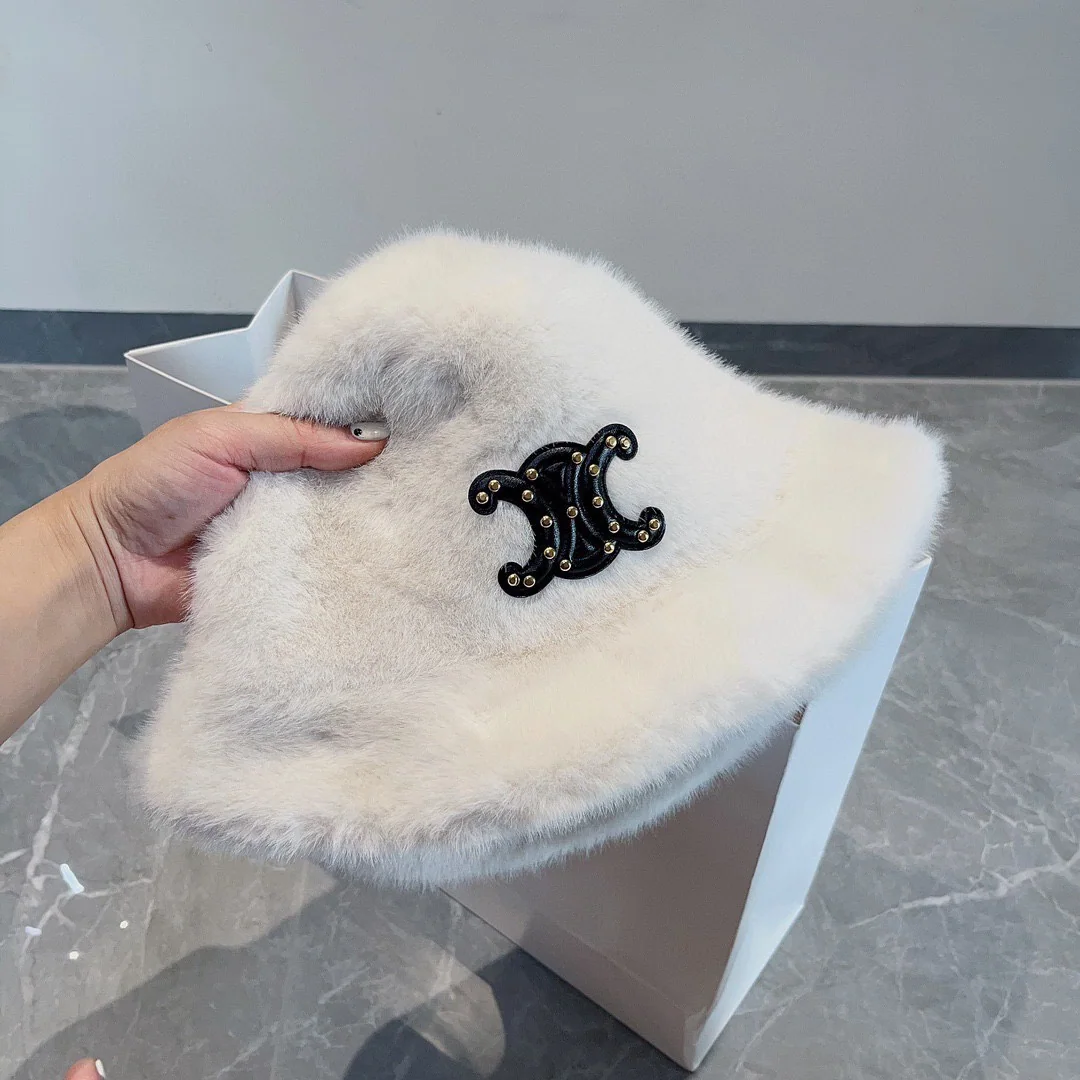 셀린느 토끼털 버킷햇 모자 상세 이미지 2