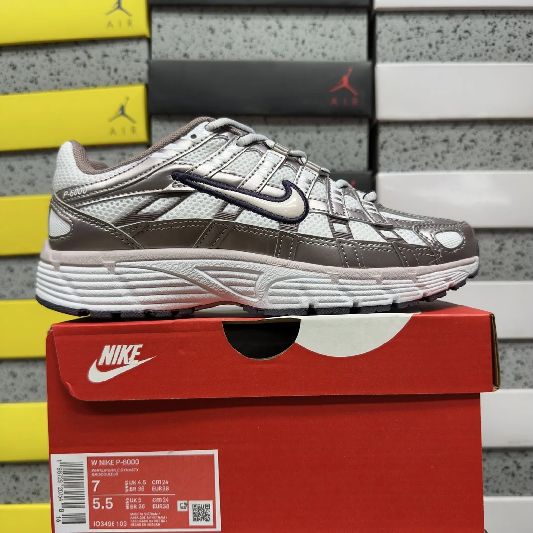 나이키 [PE] P 6000 IO3496-103 201740 Nike P-6000 White Purple Light Violet Ore