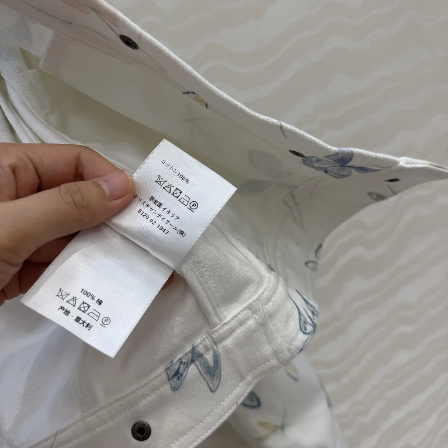 디올 데님 플라워 프린트 여성 자켓 상세 이미지 8