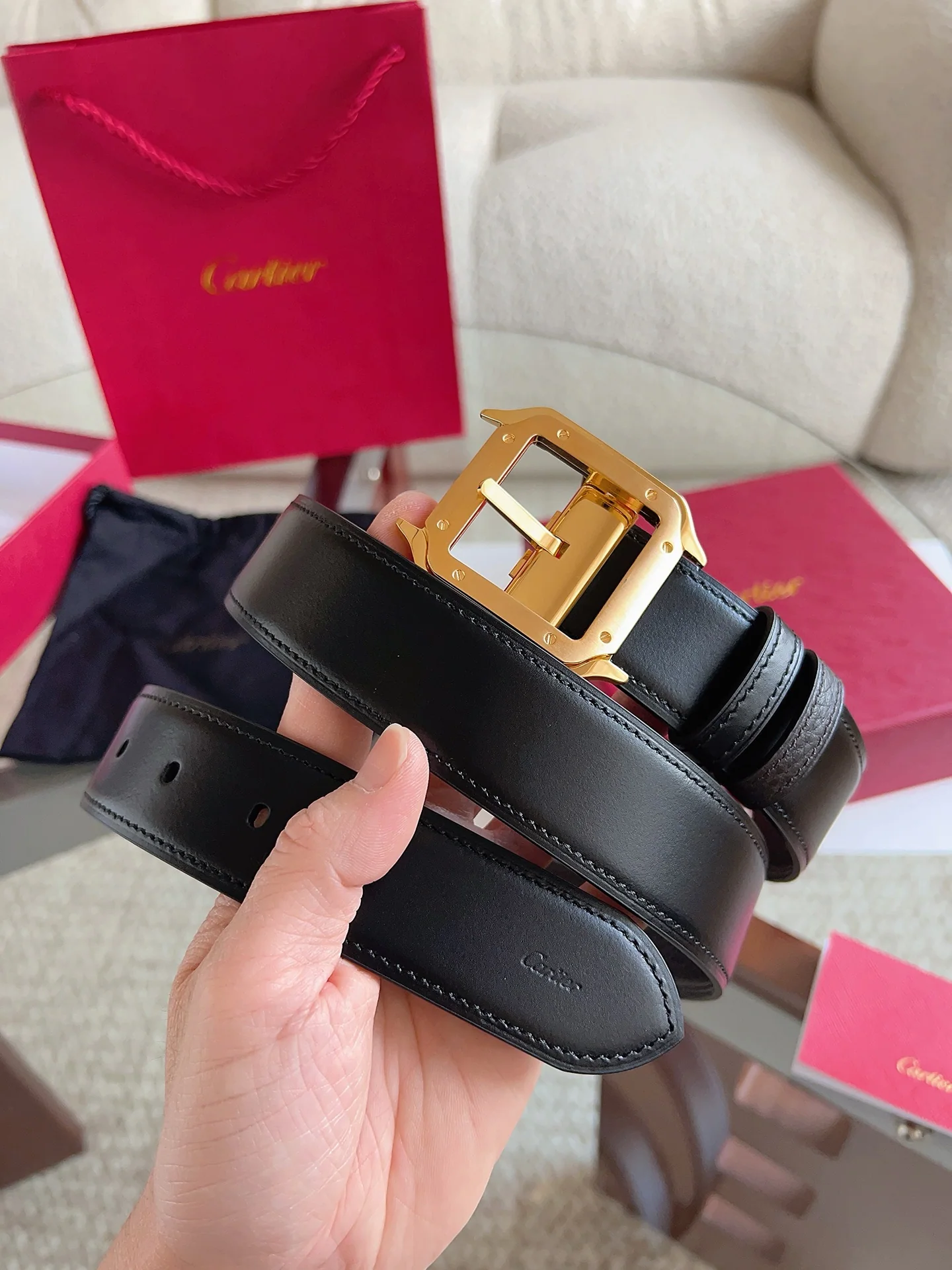까르띠에 벨트 57192 Cartier Belt 상세 이미지 1
