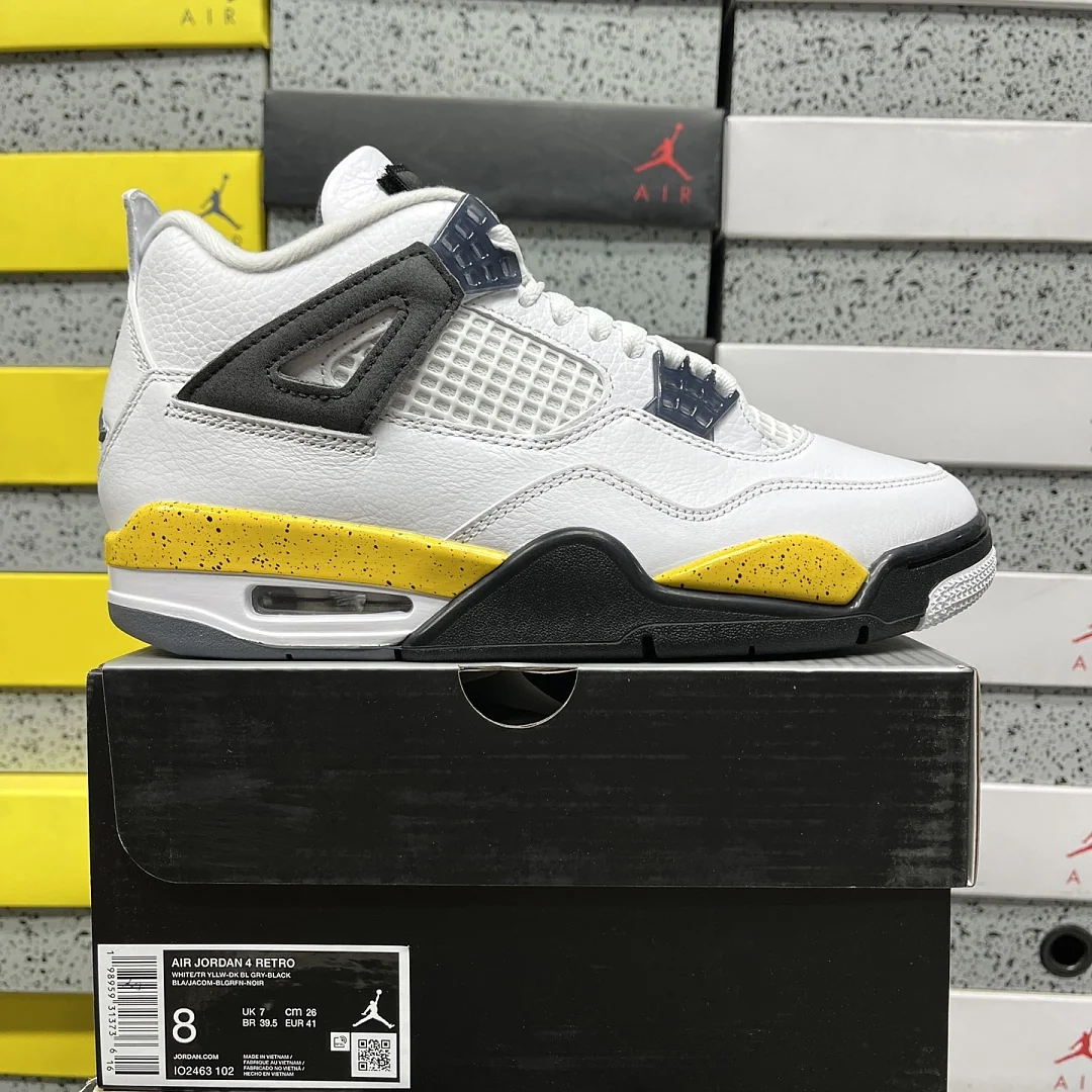 나이키 [GX] 조던 4 레트로 IO2463-102 201967 Nike Jordan 4 Retro Rare Air Tour Yellow