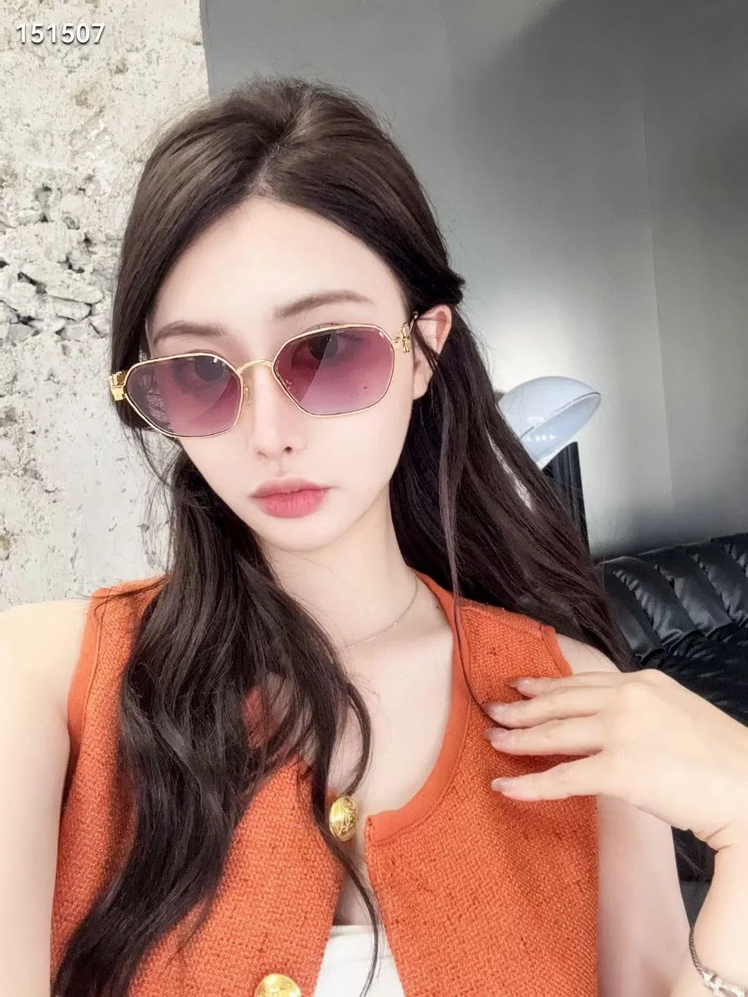 미우미우 MU 55 ZS 선글라스 상세 이미지 6