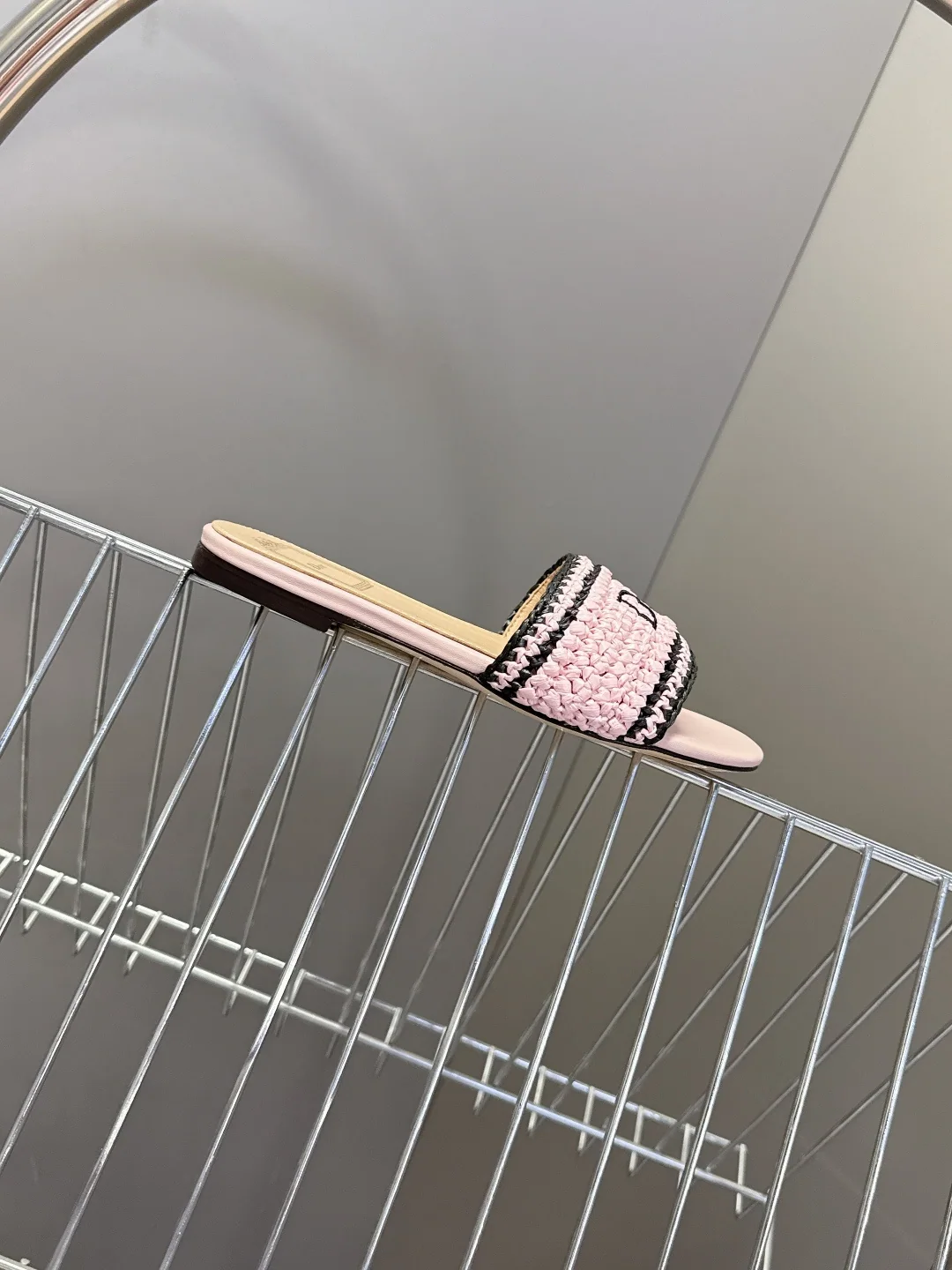 디올 니트 자수 3D 로고 샌들 상세 이미지 5
