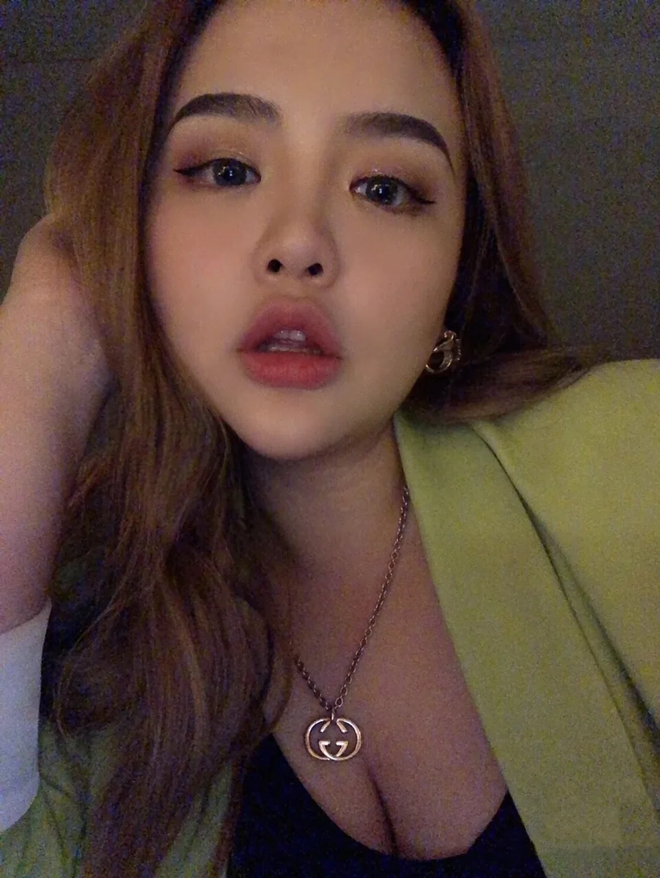 구찌 모노그램 스털링 실버 목걸이 상세 이미지 2