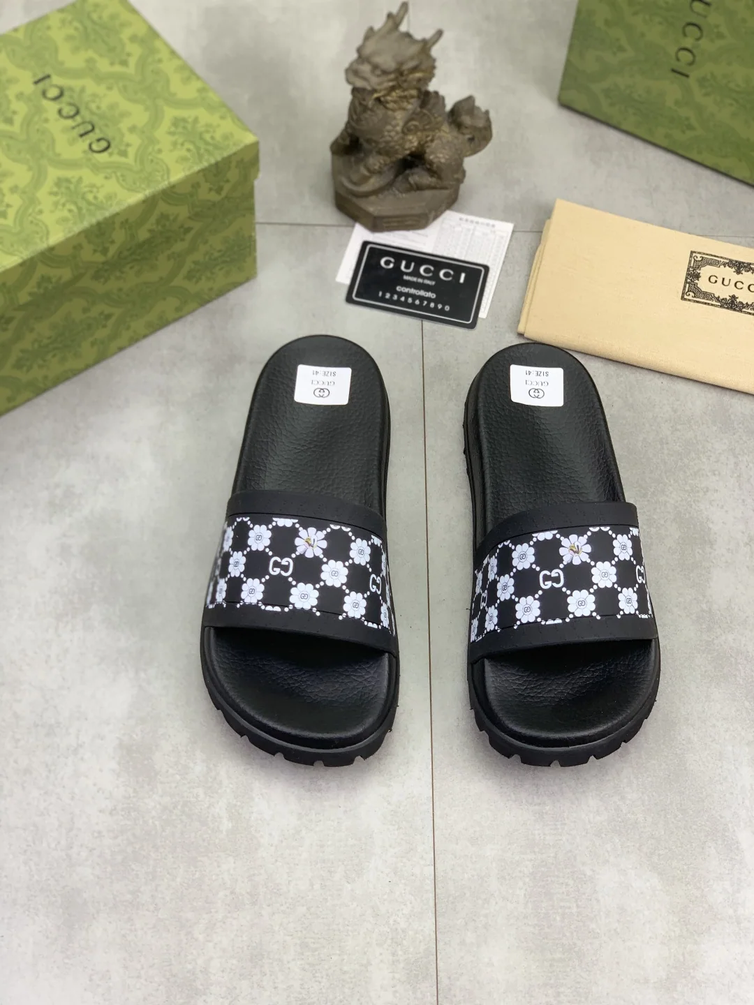 구찌 뱀띠 캐주얼 슬리퍼 상세 이미지 2
