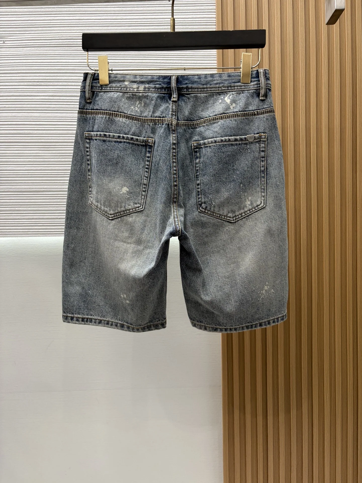 발렌시아가 남성 데님 반바지 상세 이미지 7