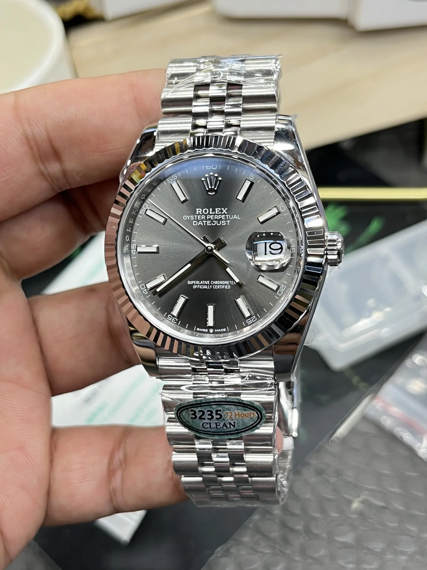 롤렉스 데이트저스트 41MM3235 무브먼트 레플리카 43220 Rolex 상세 이미지 4