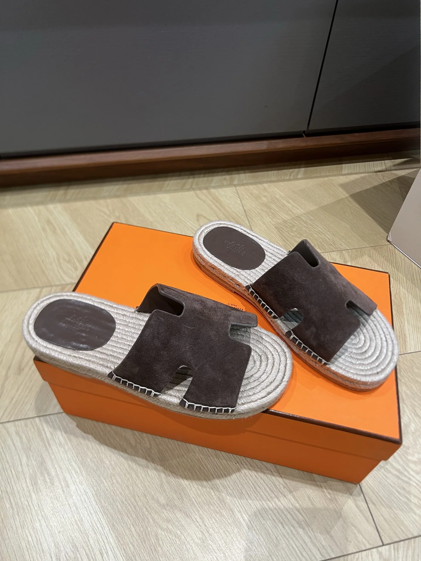 에르메스 스트로 짜임 비치 샌들 상세 이미지 2