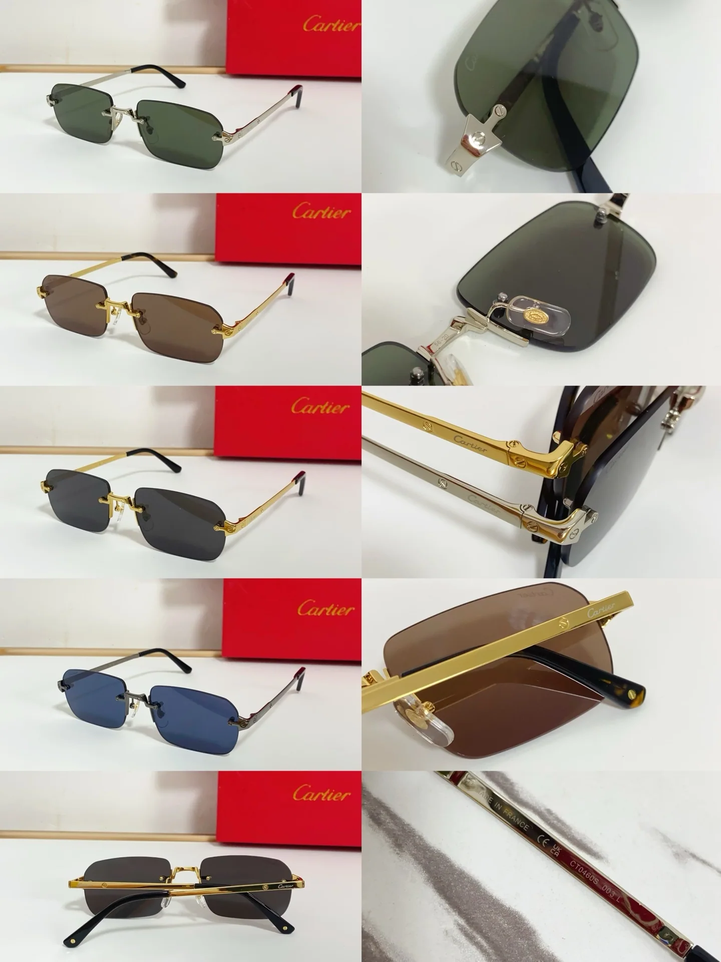 까르띠에 선글라스 72356 Cartier Sunglasses 상세 이미지 1