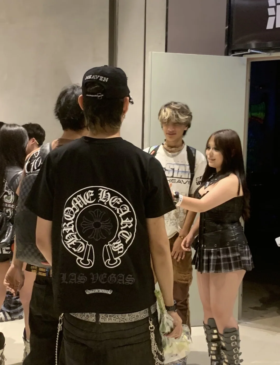 크롬하츠 핫실버 호스슈 여성 반팔 티셔츠 상세 이미지 6