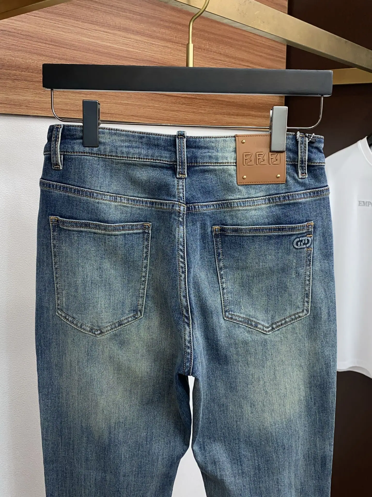 펜디 커스텀 데님 청바지 상세 이미지 9