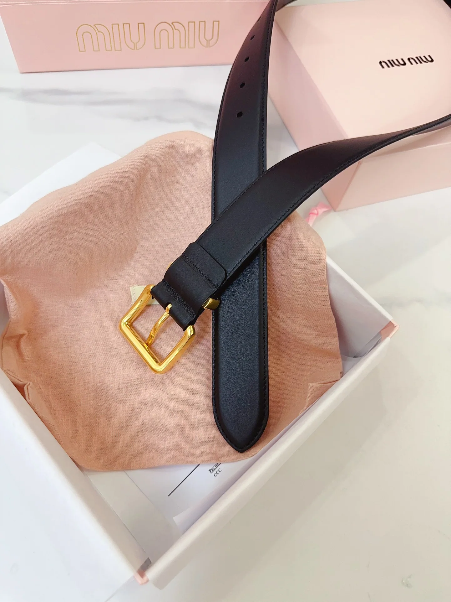 미우미우 벨트 57828 Miu Miu Belt 상세 이미지 5