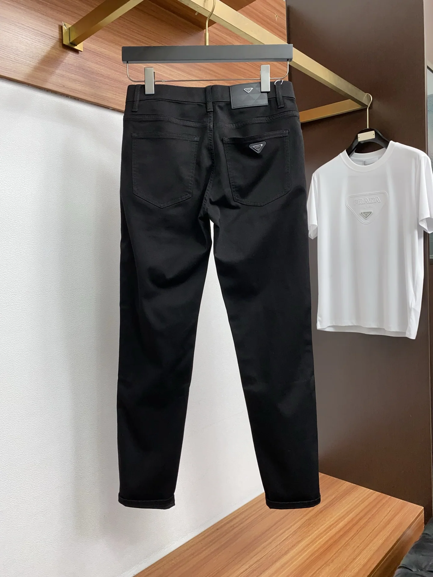 프라다 남성 데님 바지 상세 이미지 8