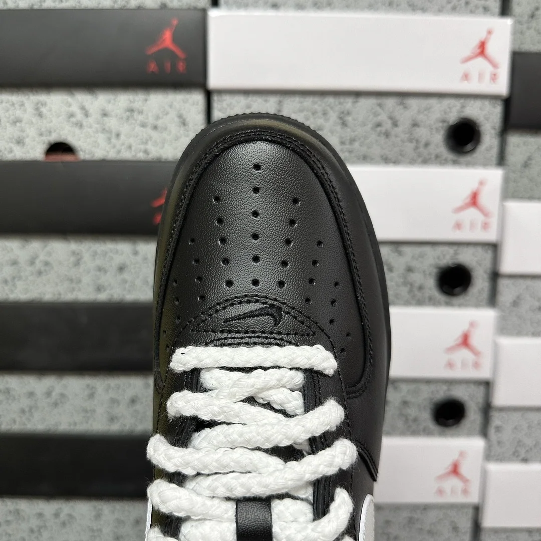 나이키 [G] 에어 포스 1 로우 화이트 블랙 CU9225-001 201760 Nike Air Force 1 Low Supreme Sup 상세 이미지 4