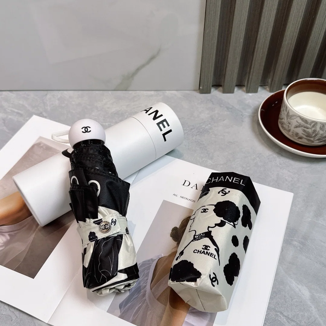 샤넬 5 단 우산 상세 이미지 2