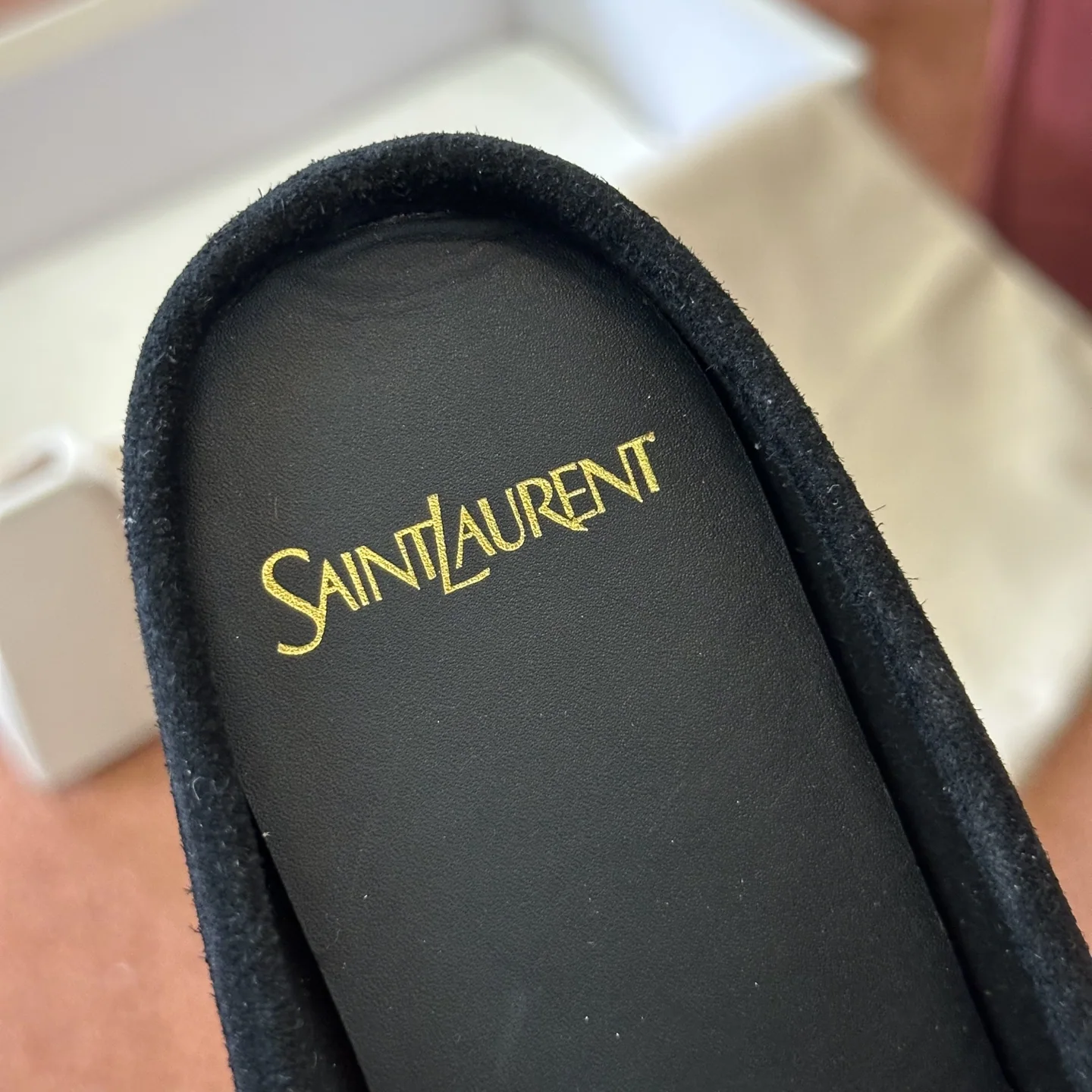 생로랑 YSL 앞코 덮인 뮬 상세 이미지 7