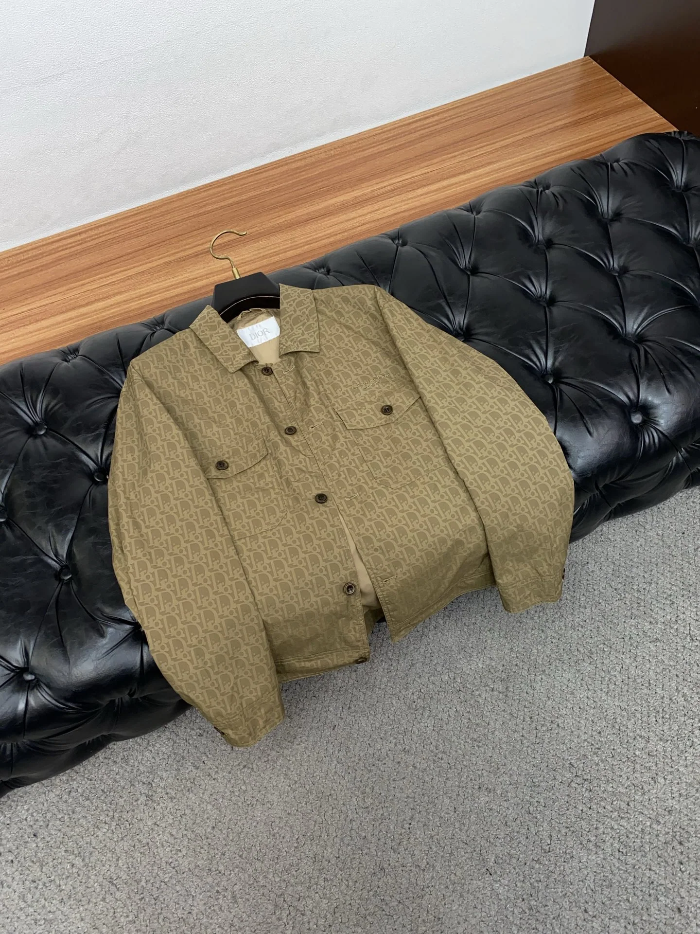 디올 슬림핏 카라 자켓 남성 상세 이미지 6