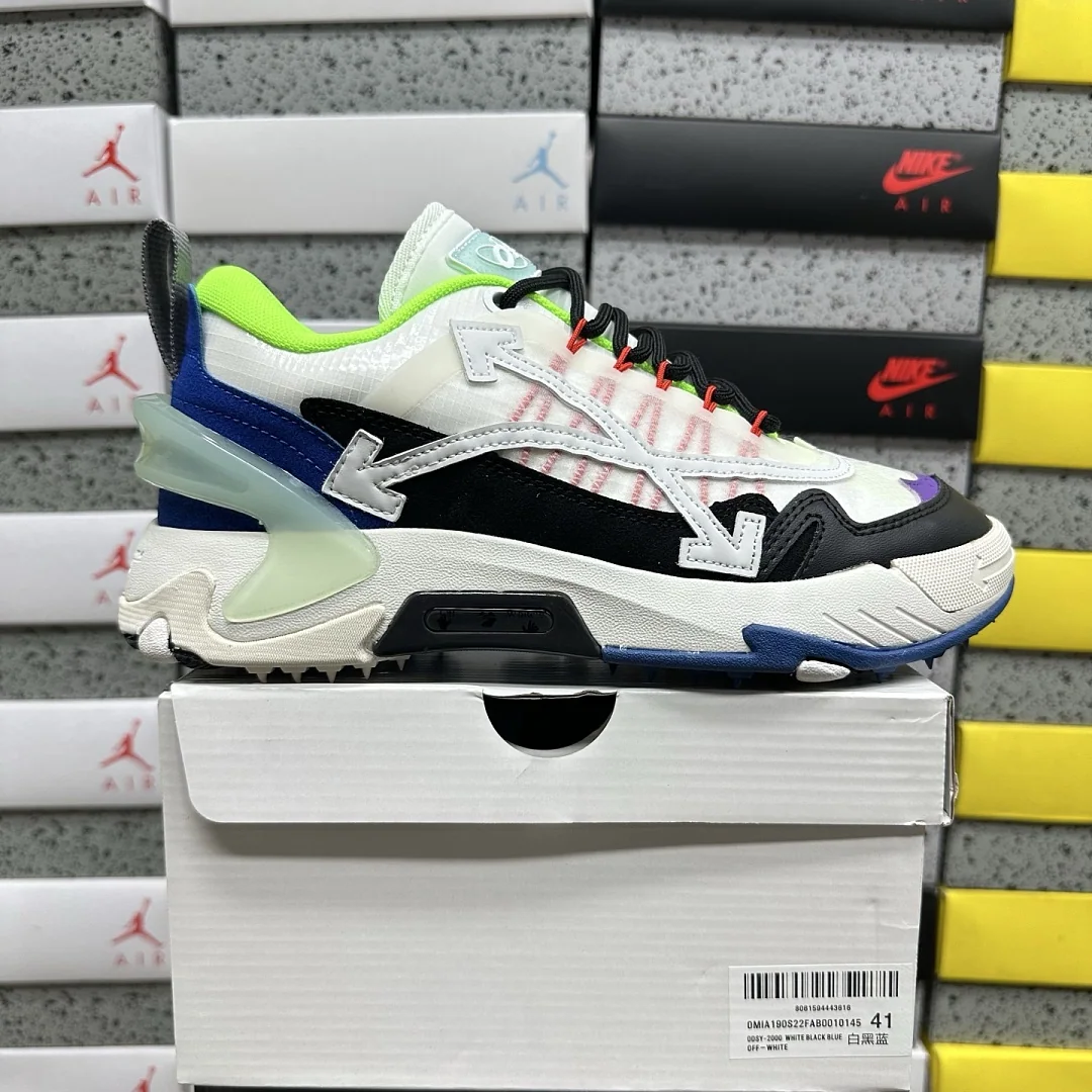 오프화이트 [GZ] 오디세이 2000 화이트 블랙 블루 202480 Off White Odsy-2000