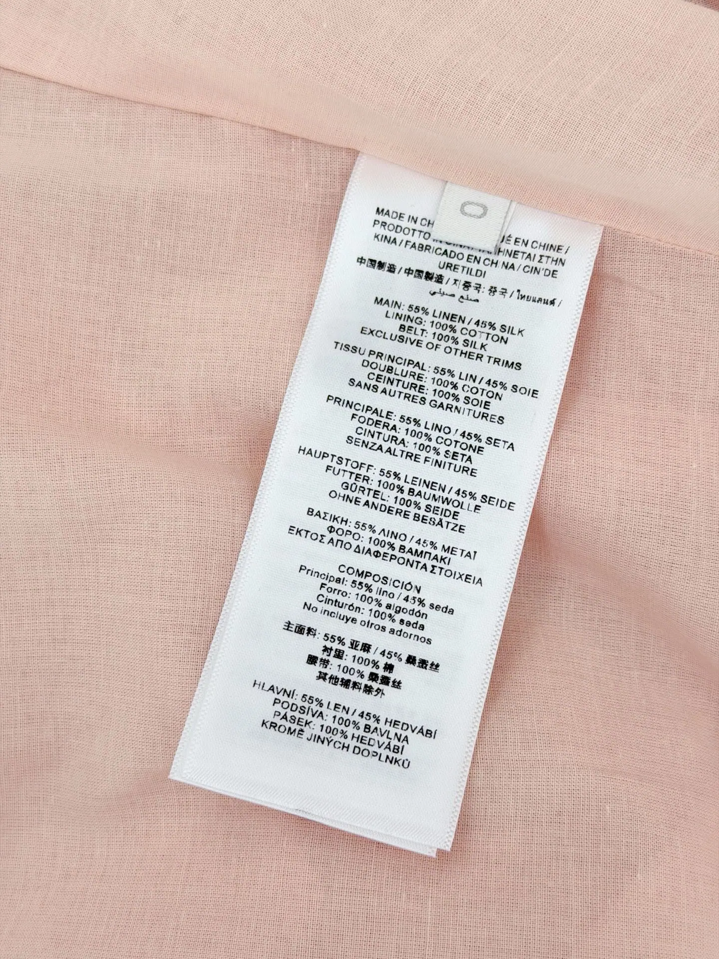짐머만 트위스티드 로맨스 실크 린넨 슬림핏 원피스 상세 이미지 6