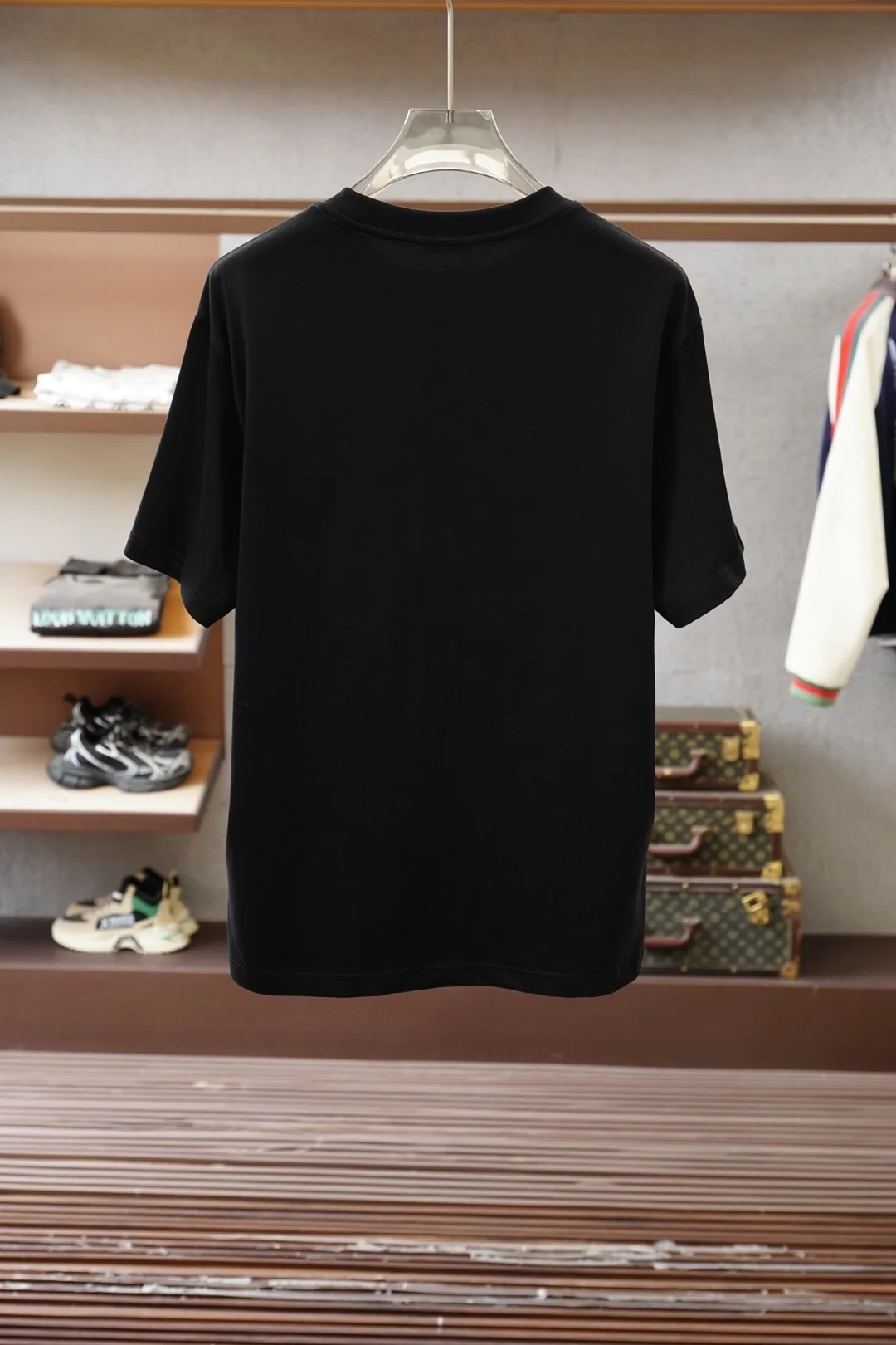 디올 무지 크루넥 반팔 티셔츠 상세 이미지 5