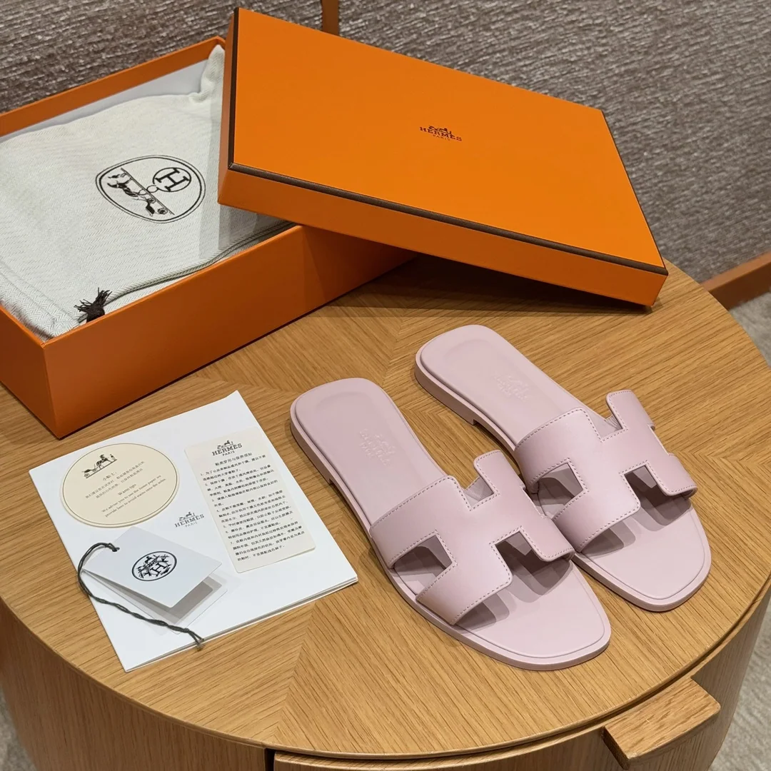 에르메스 오란 램스킨 슬리퍼 상세 이미지 4