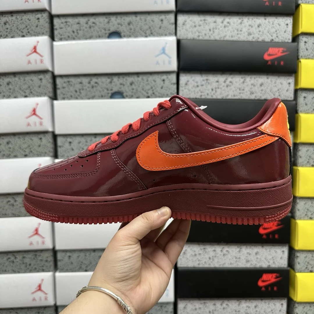 나이키 [YH] 에어 포스 1 로우 IO4489-601 201693 Nike Air Force 1 Low Patent Leather Dark 상세 이미지 5