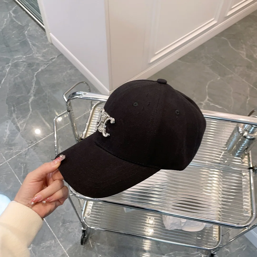 셀린느 다이아몬드 장식 봄여름 베이스볼 모자 상세 이미지 6