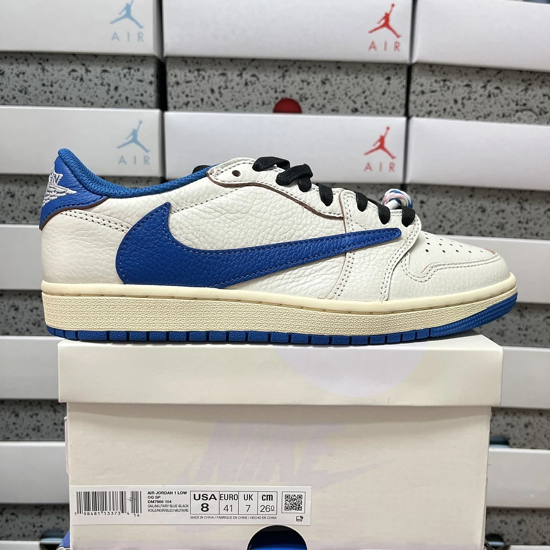 나이키 [PK4.0] DM7866-104 201942 Nike Fragment X Travis Scott Sail Military Blue