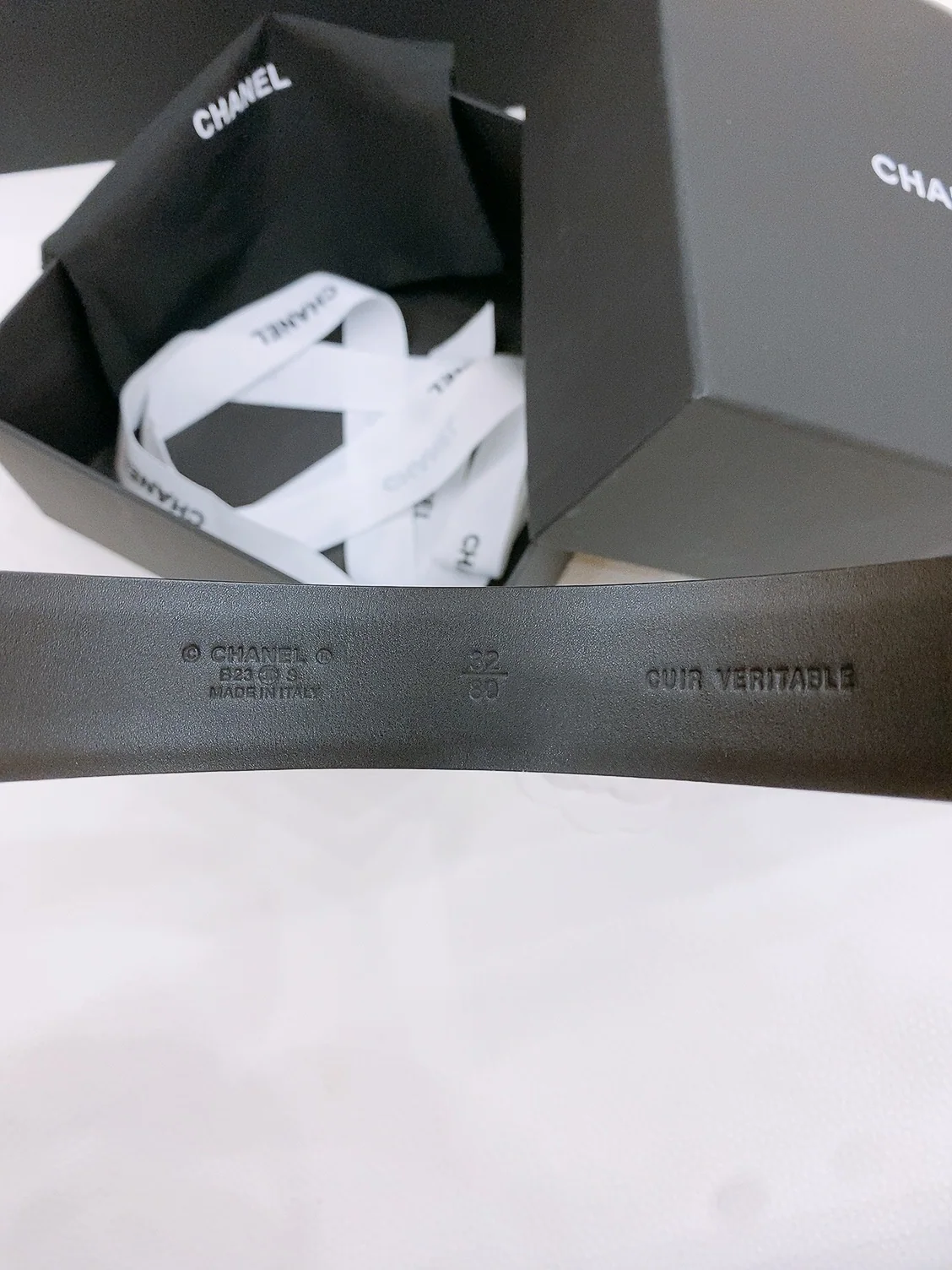 샤넬 더블 C 가죽 벨트 상세 이미지 6