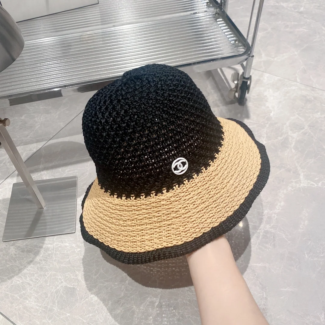 샤넬 스트로 버킷 햇 모자 상세 이미지 8