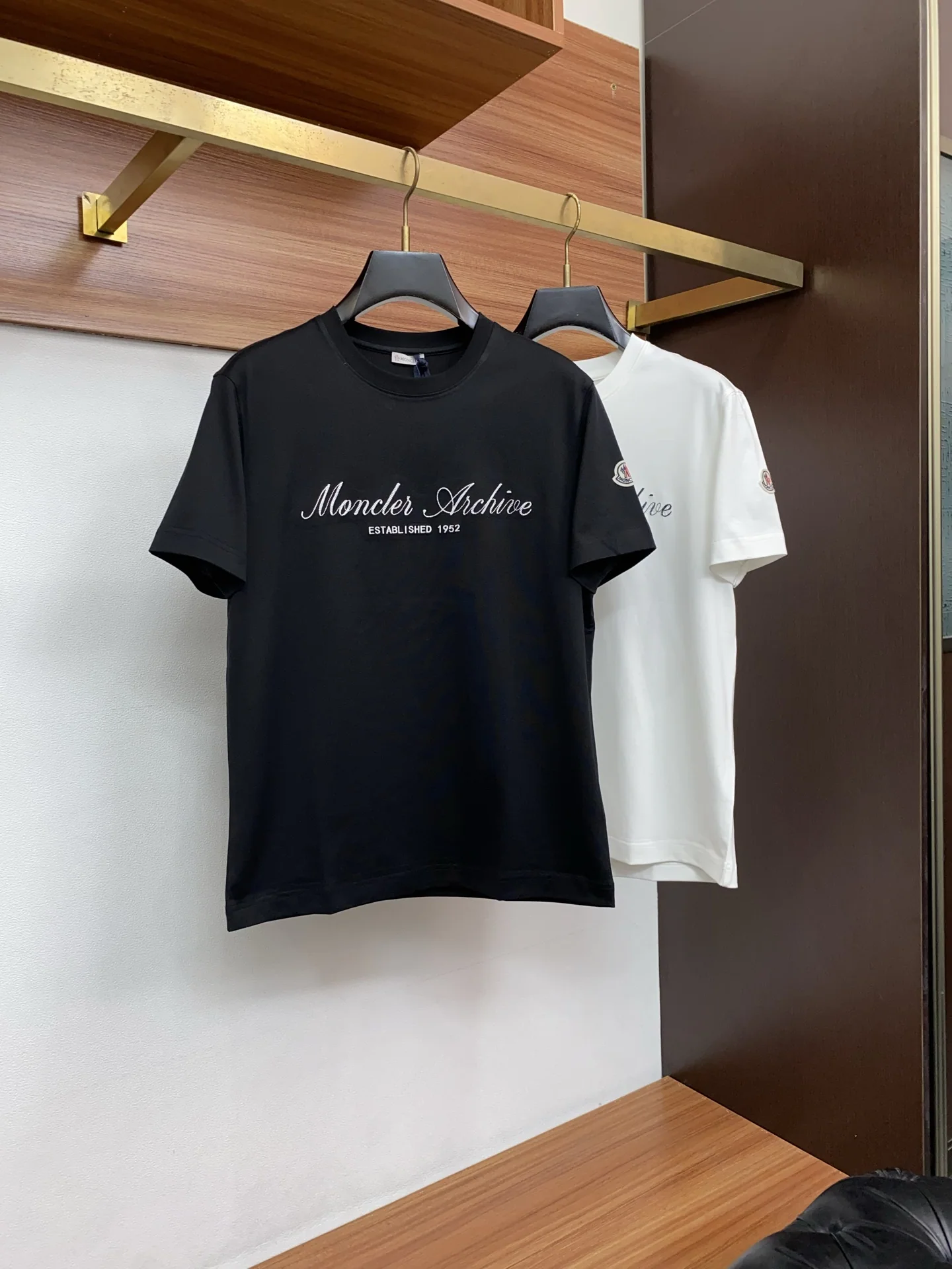 몽클레어 26 SS 면 크루넥 반팔 티셔츠 남성용 P250 상세 이미지 9