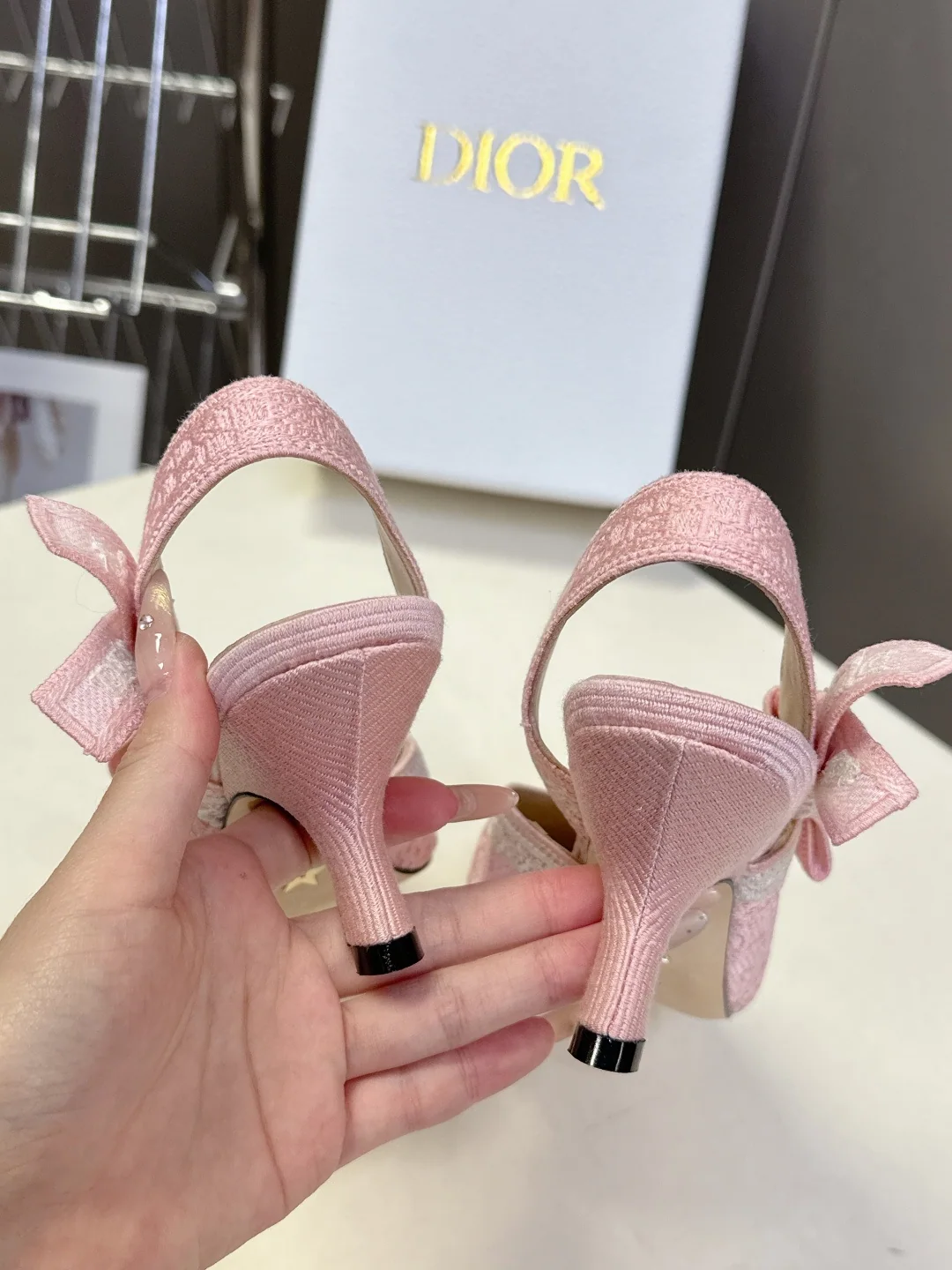 디올 청키힐 여성 구두 신발 8796 상세 이미지 8