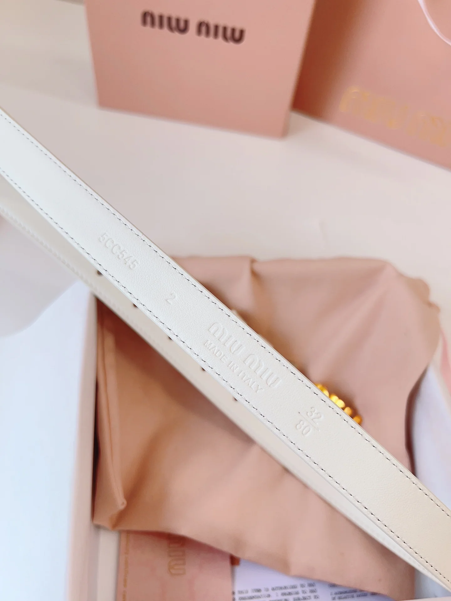 미우미우 벨트 57903 Miu Miu Belt 상세 이미지 5