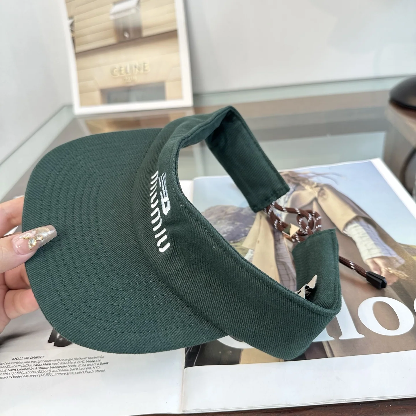 미우미우 써머 바이저 캡 상세 이미지 7