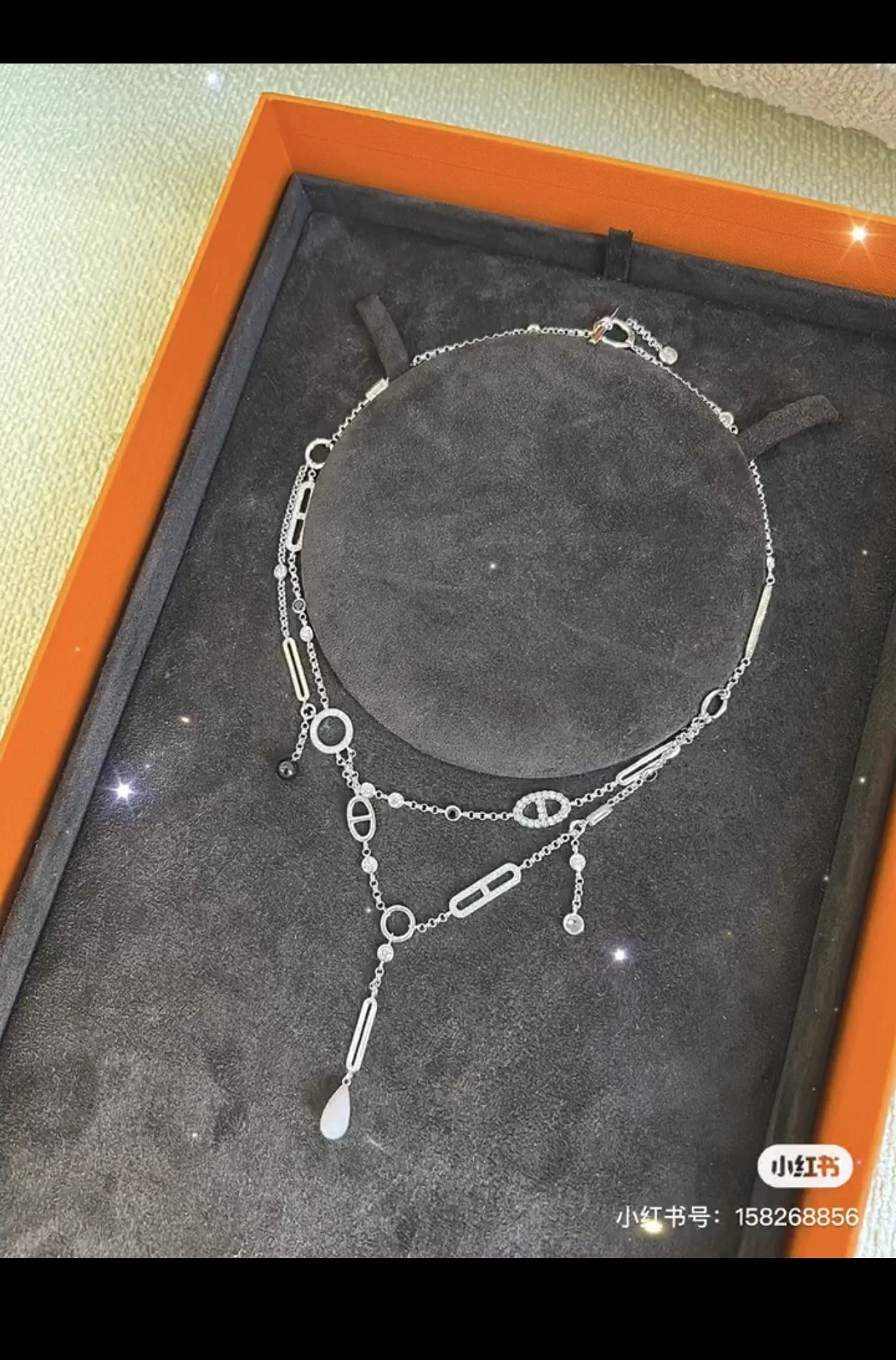 에르메스 장식 목걸이 69871