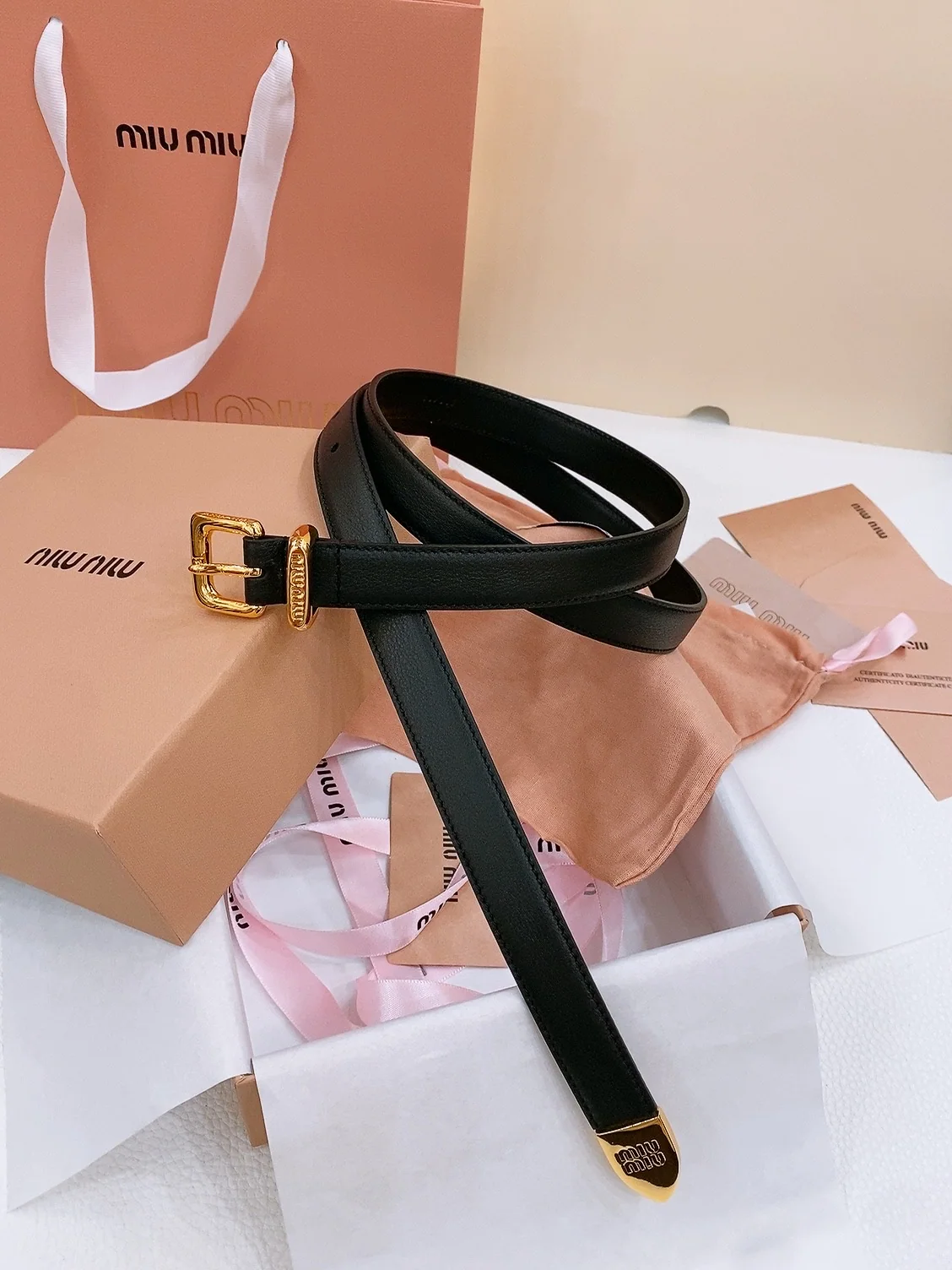 미우미우 벨트 57868 Miu Miu Belt 상세 이미지 3