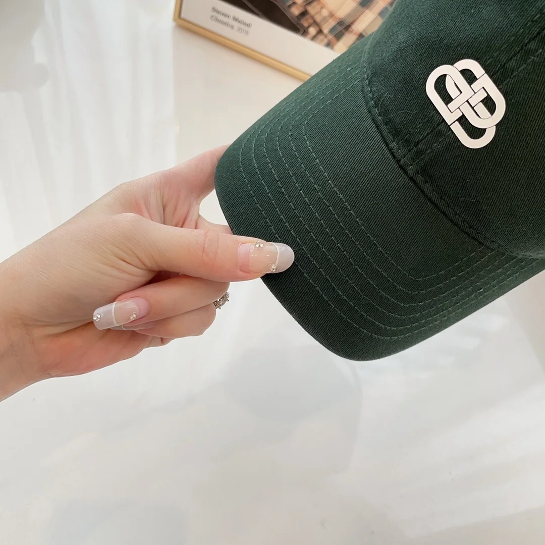 발렌시아가 더블 B 버클 코튼 야구모자 상세 이미지 2