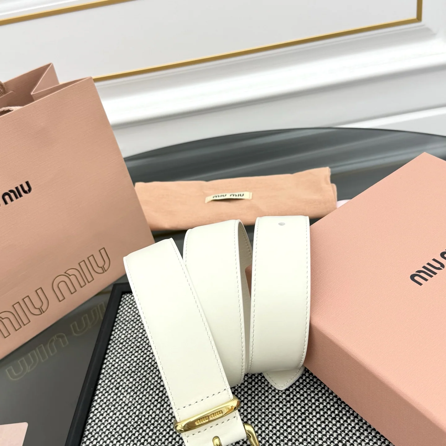 미우미우 벨트 57910 Miu Miu Belt 상세 이미지 4