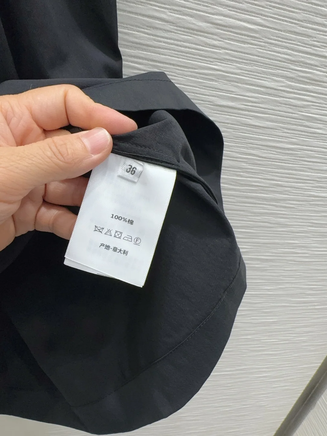 디올 자수 로고 미들 원피스 상세 이미지 7